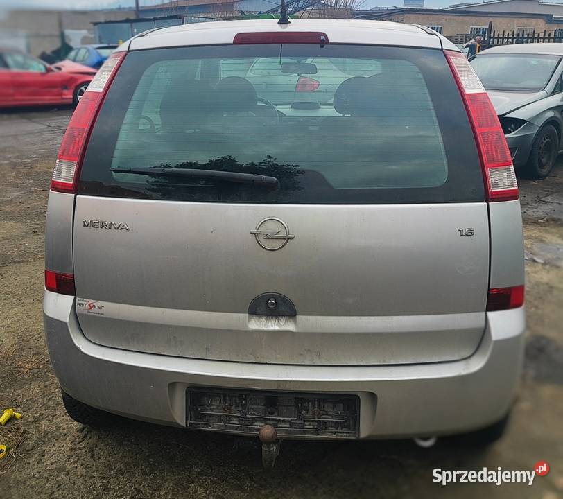 Opel Meriva zderzak tył śląskie Żywiec