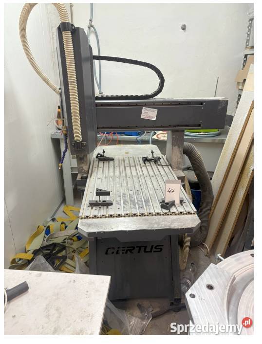 Frezarka trzyosiowa CNC panel operatorski CERTUS Białystok
