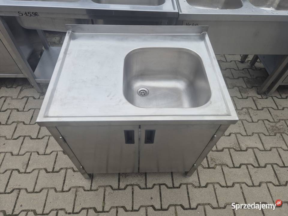 Zlew Gastronomiczny 1 Komorowy Z Drzwiami 806085 Ostrów Wielkopolski