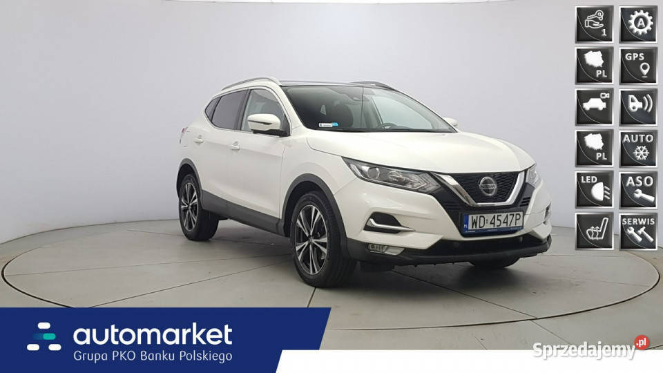 Nissan Qashqai 13 DIGT NConnecta DCT Z Polskiego immobilizer mazowieckie Warszawa sprzedam