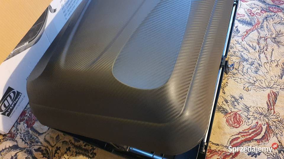 Box bagażnik dachowy 320 litrów carbon 130x 78x Okrzeszyn