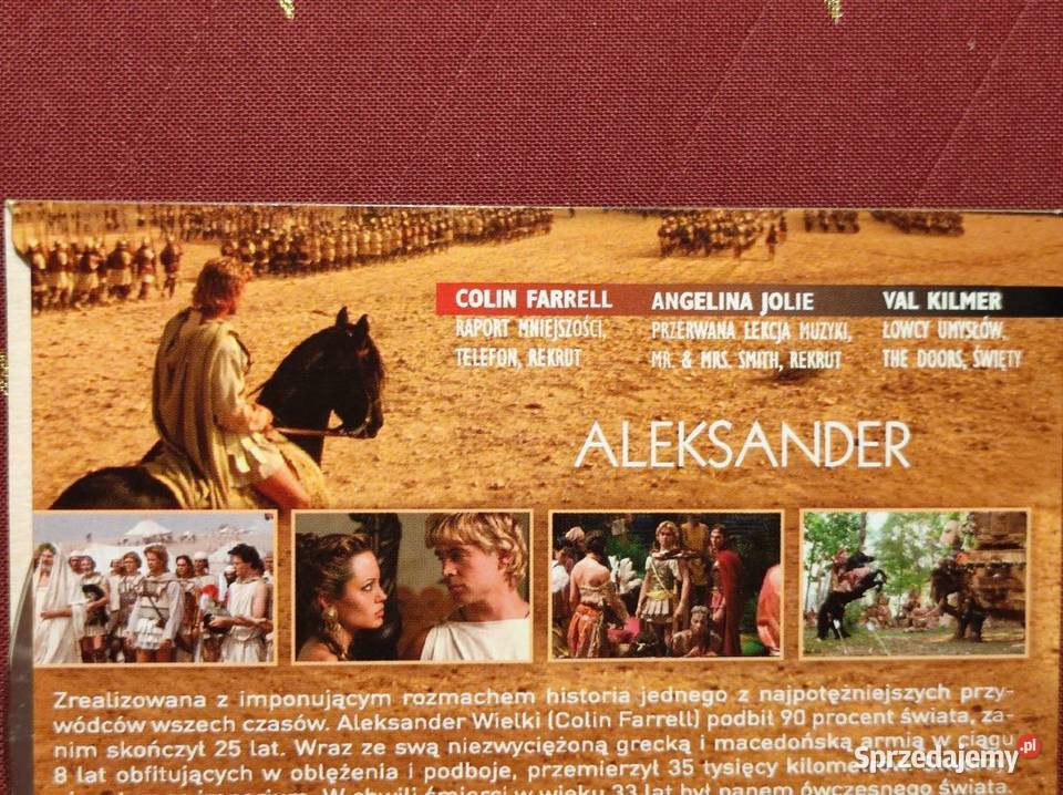 Aleksander Alexander 2004 Oliver Stone Hopkins świętokrzyskie Kielce