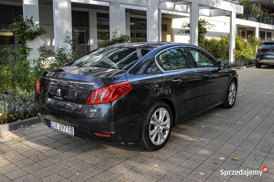 Peugeot 508 20HDI 163 Automat Skóry Bezwypadkowy Rok produkcji 2013 dolnośląskie Wrocław sprzedam