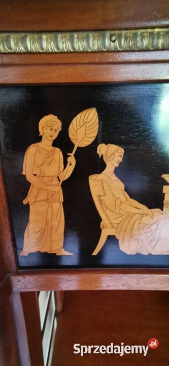 Secesja Witryna narożna mahoń Ok 1915 Wrocław