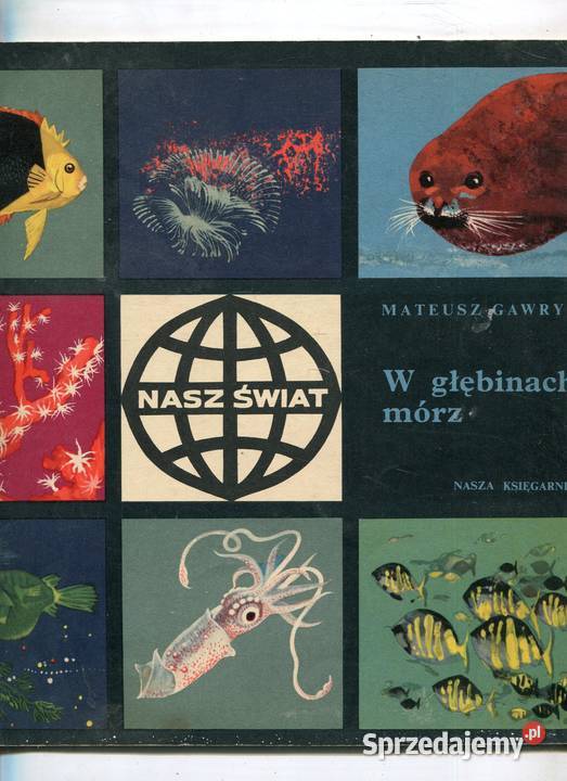 W głębinach mórz Mateusz Gawryś Książki i Podręczniki Szczecin sprzedam