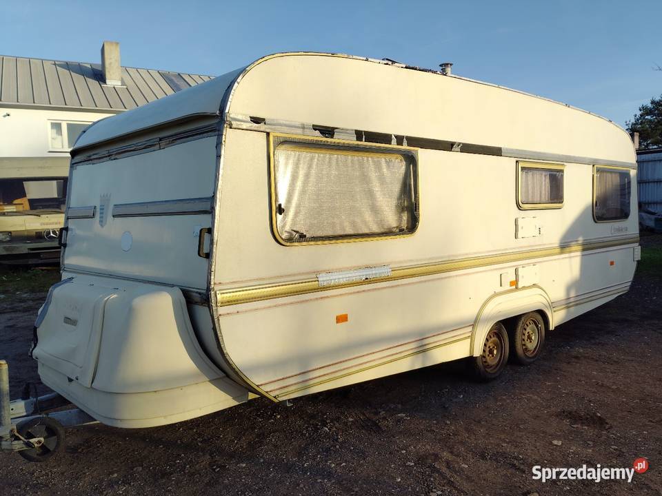 PRZYCZEPA KEMPINGOWA FEND BUDOWAMAGAZYNOGRÓD Szamocin sprzedam