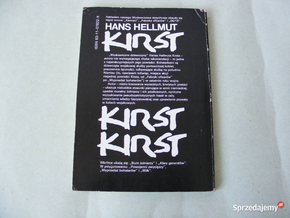 Pisarz Robbins Błyskawiczne dziewczyny Kirst