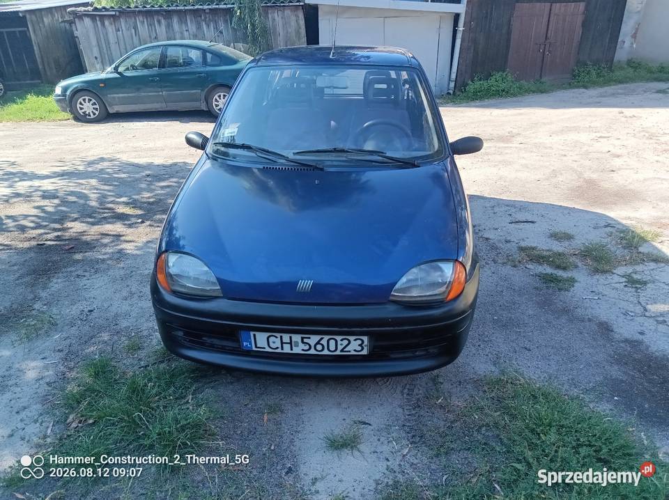 Fiat Seicento 1999r 900 benz nieuszkodzony