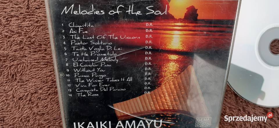 Ikaiki Amayu Melodies if the soul CD z muzyką Tuszkowo