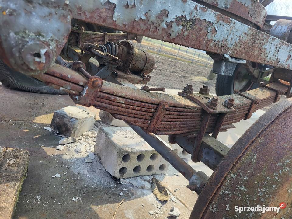 Przyczepa rolnicza nieuszkodzony Przyczepy rolnicze mazowieckie