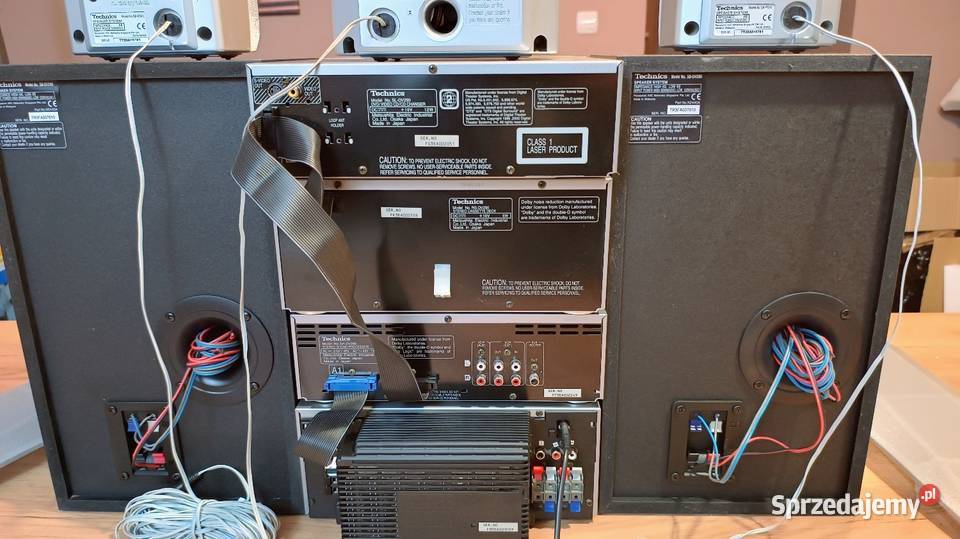 Wieża Technics dv290 DVD i MP3 Najwyższy model wielkopolskie Łęka Opatowska