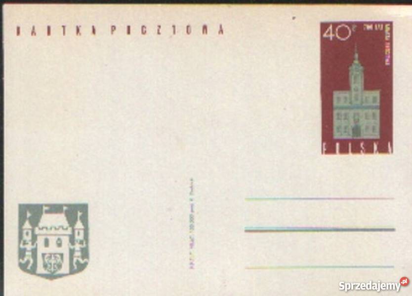 Kart Cp 352 1963 Filatelistyka Gliwice