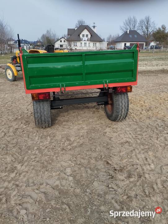 Przyczepa jednoosiowa z kiprem Rzeszów