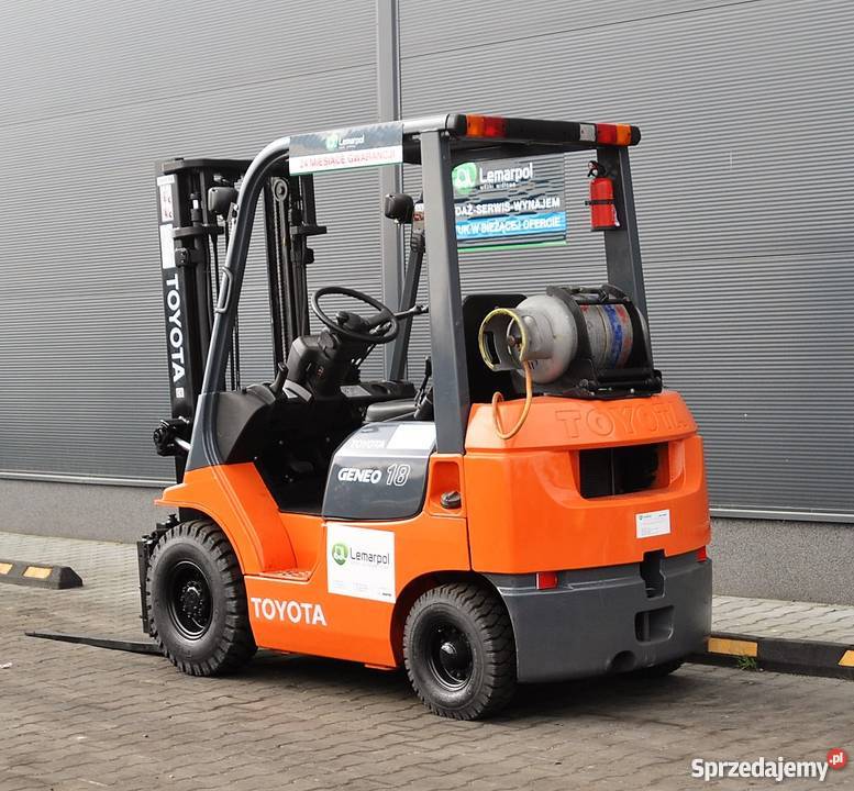 WÓZEK WIDŁOWY TOYOTA 7FG18 Z GWARANCJĄ Zator