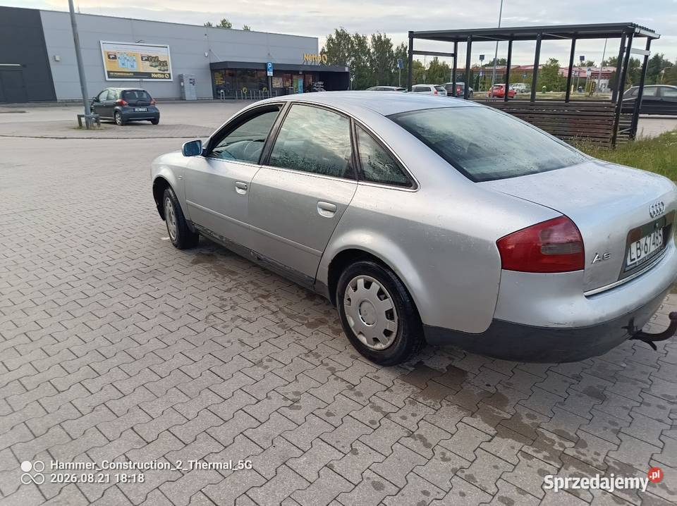 Audi A6 C5 99r 1 9 TDI 110 długie opłaty 390000km Włodawa