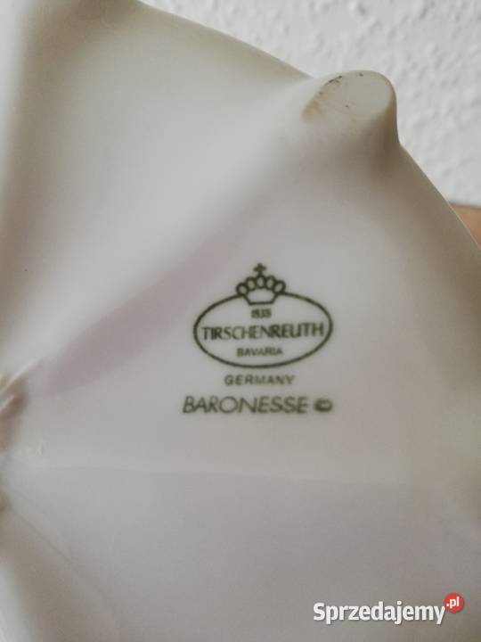 Duży sygnowany dzbanek Tirschenreuth Gorlice