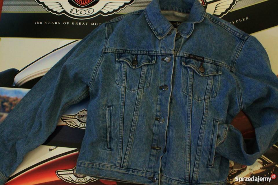 Unisex Kurtka Jeansowa Harley Davidson mazowieckie Piastów
