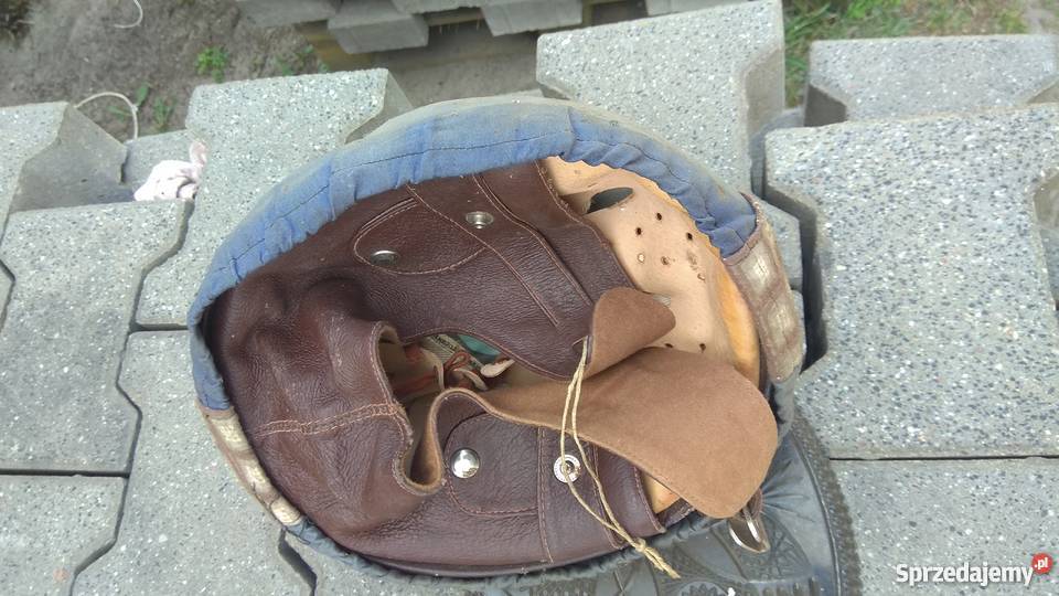 Nowy kask Orzeszek orzech PRL stary wfm SHL wsk Góra Kalwaria sprzedam