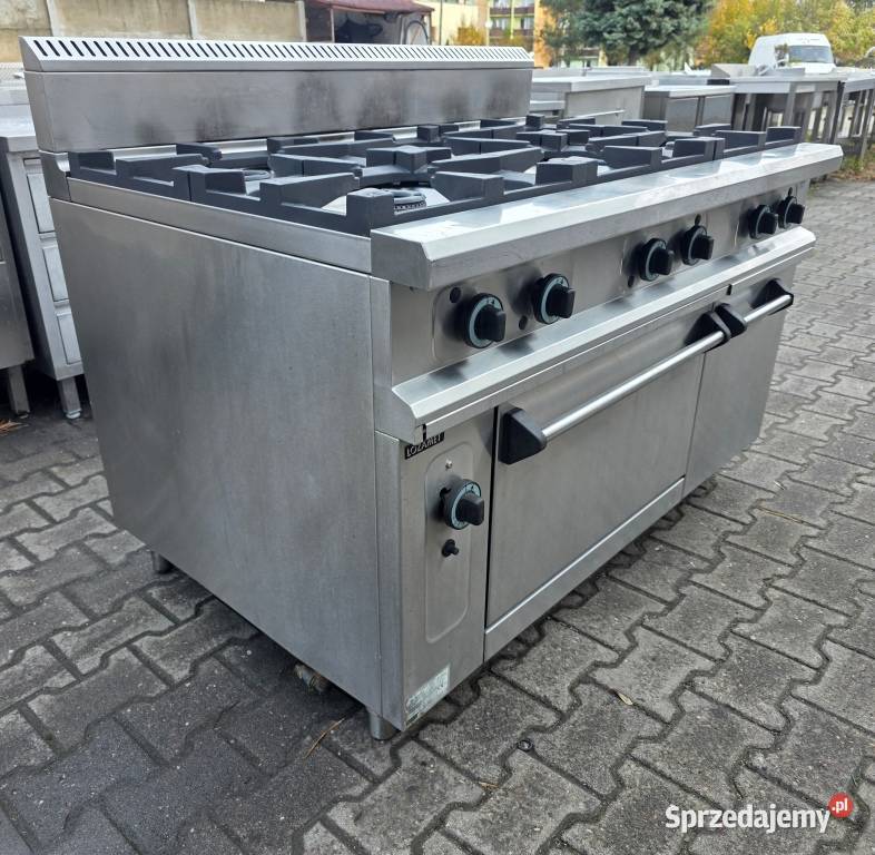 Kuchnia Gazowa 6 Palnikowa Z Piekarnikiem