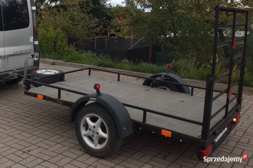 Przyczepa samochodowa sam towarowa platforma Kielce