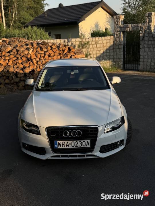 Audi A 4 B8 240 V6 Quattro Zarejestrowany w Polsce Kowala-Stępocina
