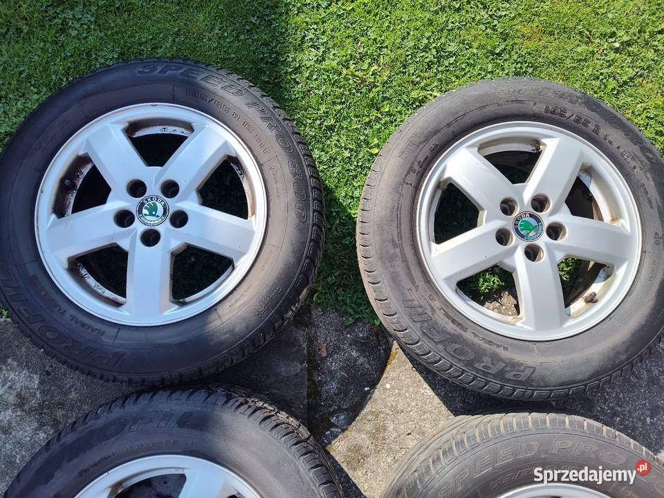 Alufelgi Skoda Octavia 5x100 Audi VW Seat małopolskie Oświęcim