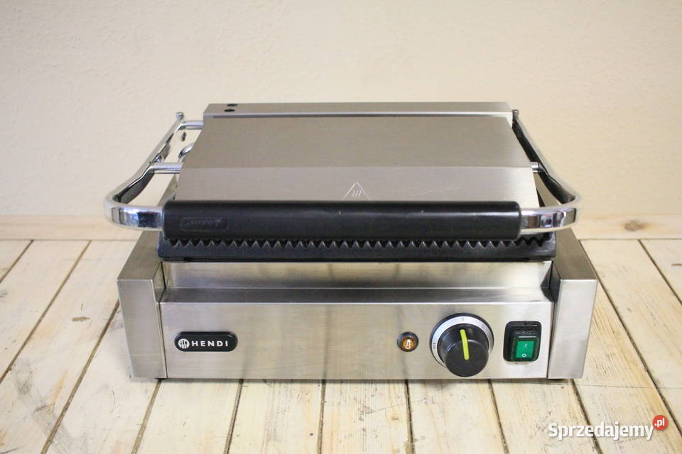 Grill kontaktowy ryflowany PANINI Hendi 263655 Pszczyna sprzedam