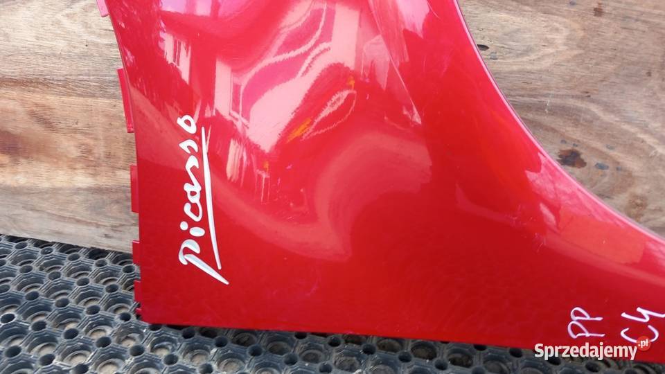 CITROEN C4 PICASSO I BŁOTNIK PRZÓD PRAWY EKQD osobowe Zbierkowo