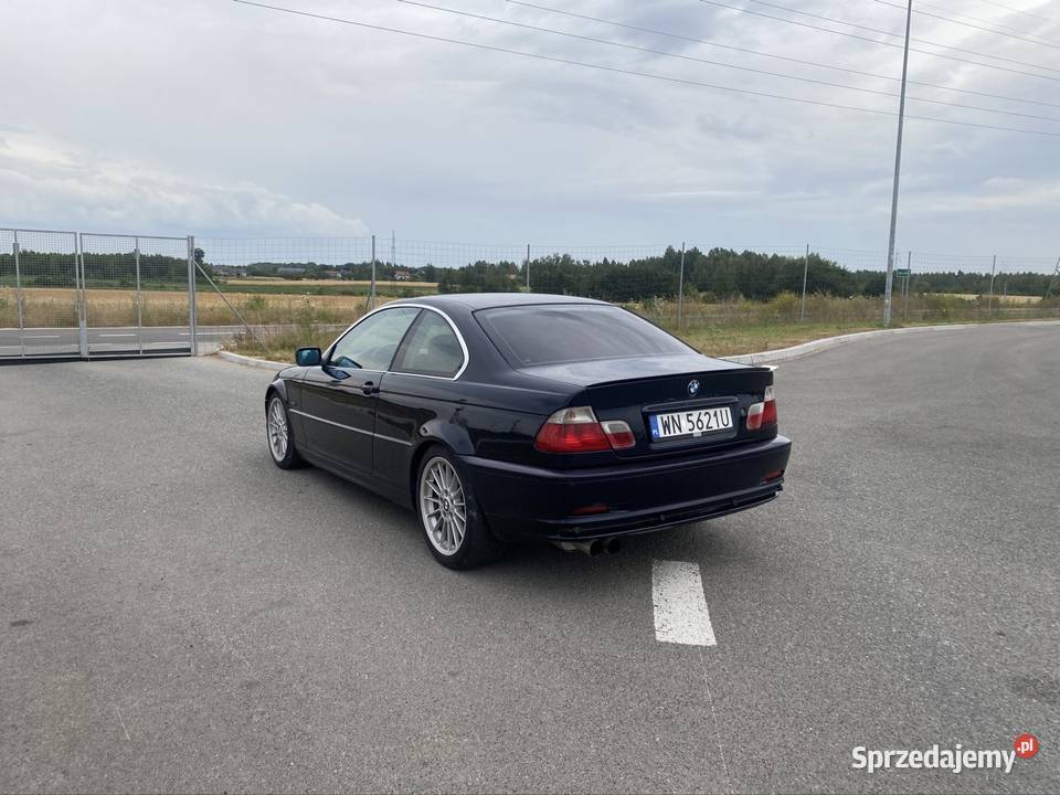 BMW E46 Coupe M54B22 R6 LPG Manual reflektory ksenonowe Warszawa sprzedam