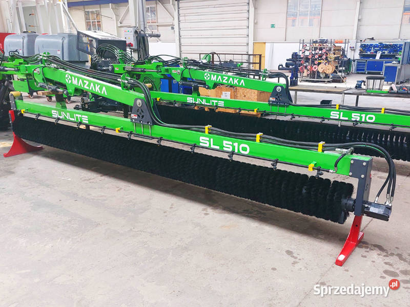 Myjka szczotka wysięgnikowa do farm Warszawa