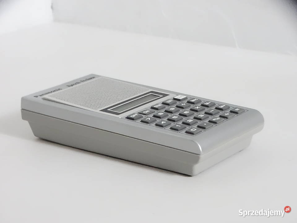 Unikatowy Kalkulator Mówiący Panasonic JE720U Biłgoraj