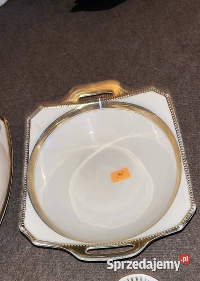 Patera Carl Tielsh Syg CT Altwasser Germany Porcelana i szkło Gdańsk