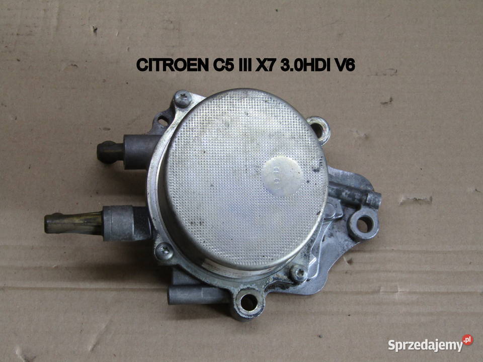 POMPA VACUM CITROEN C5 X7 30HDI V6 9X2Q2A451BD osobowe Pompy podciśnieniowe Mysłaków sprzedam