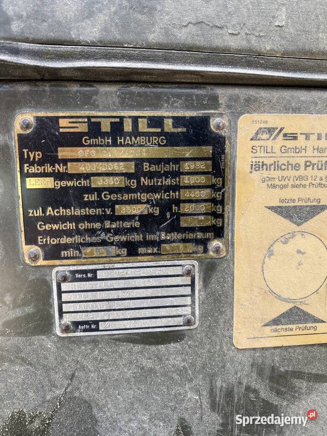 Wózek widłowy Still Diesel Wieliczka