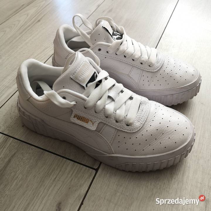 białe sneakersy skórzane puma Warszawa