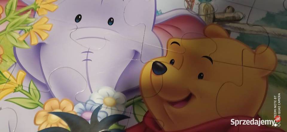 puzzle Kubuś Puchatek duże Poznań