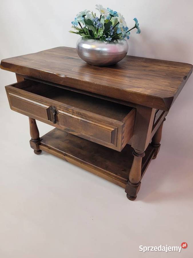 Stolik komoda lite drewno Białogard