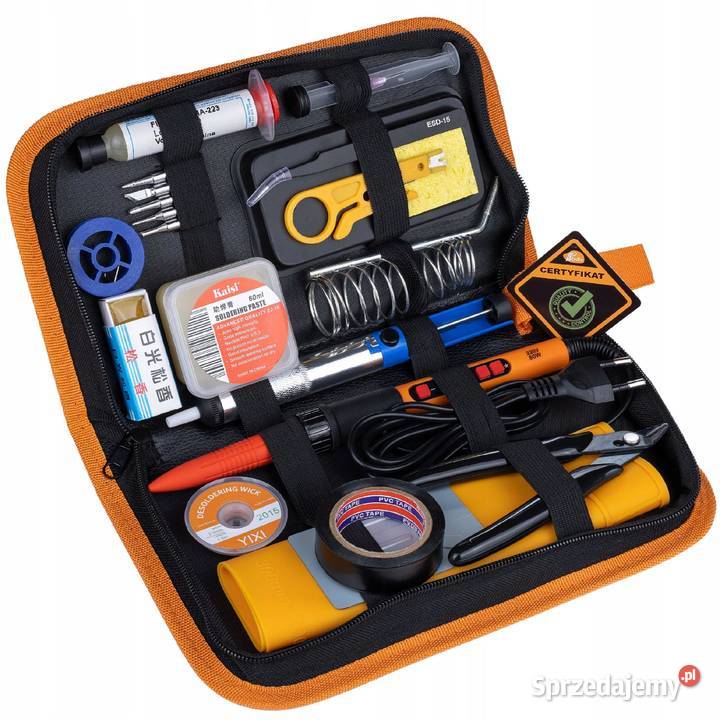 Zestaw Lutowniczy 80W LCD 17w1 180500C ESD Ludźmierz