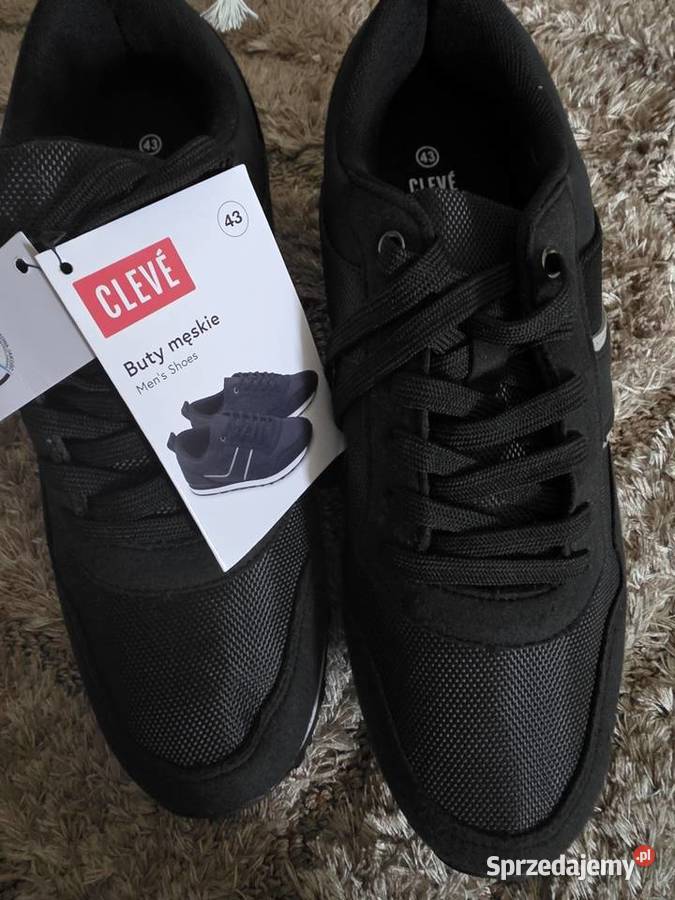 Buty męskie Cleve r 43 czarne Białystok