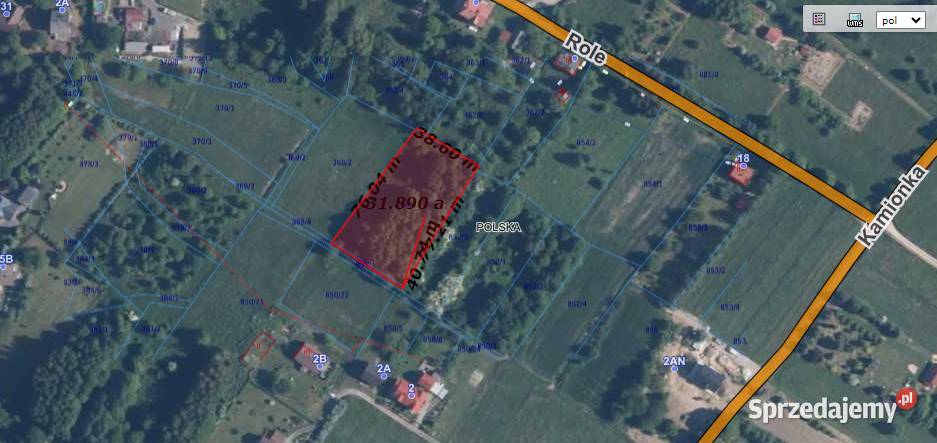 Chrzanów Płaza KamionkiRole działka na sprzedaż 3165m2