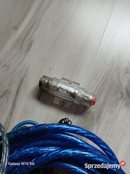 Kabel wzmacniacza car audio 2 sztuki 5 metry Tarnobrzeg