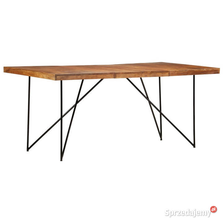 Stół do jadalni 180 x 90 x 76 lite drewno Meble Warszawa