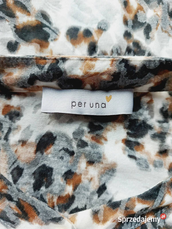 Bluzka koszulowa damska na guziki bez Złoczew