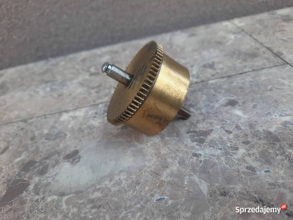 14 Bęben sprężyna starego zegara 483mm 70 zębów pomorskie Tczew