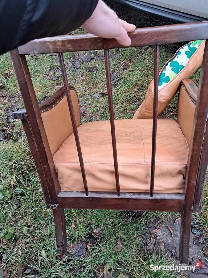 Fotel vintage secesja