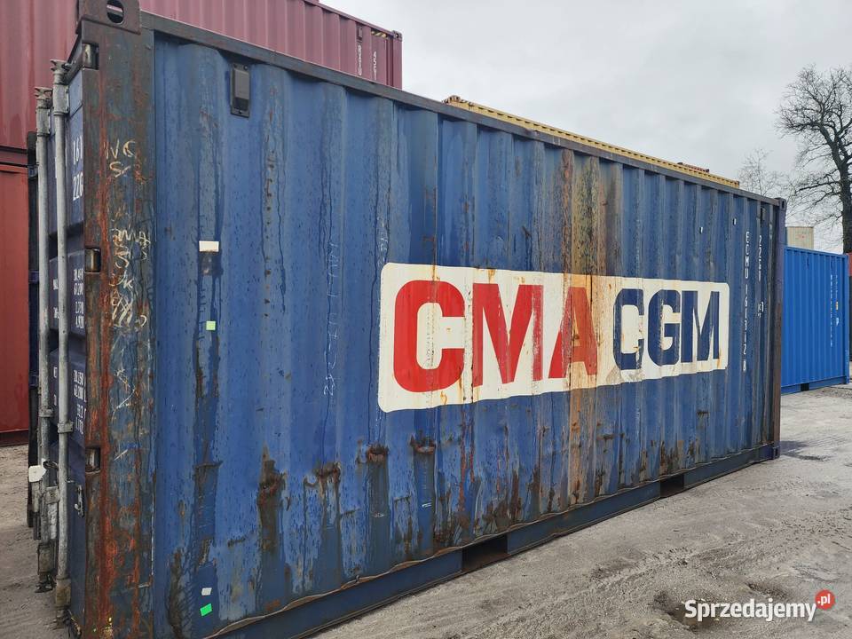 Kontener morski magazynowy 20DV 6 metrowy Sopot