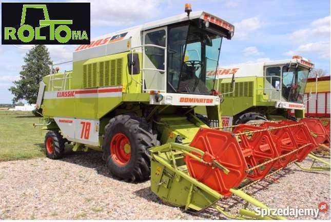 Claas Dominator 78 Classic 88 podlaskie Sokoły