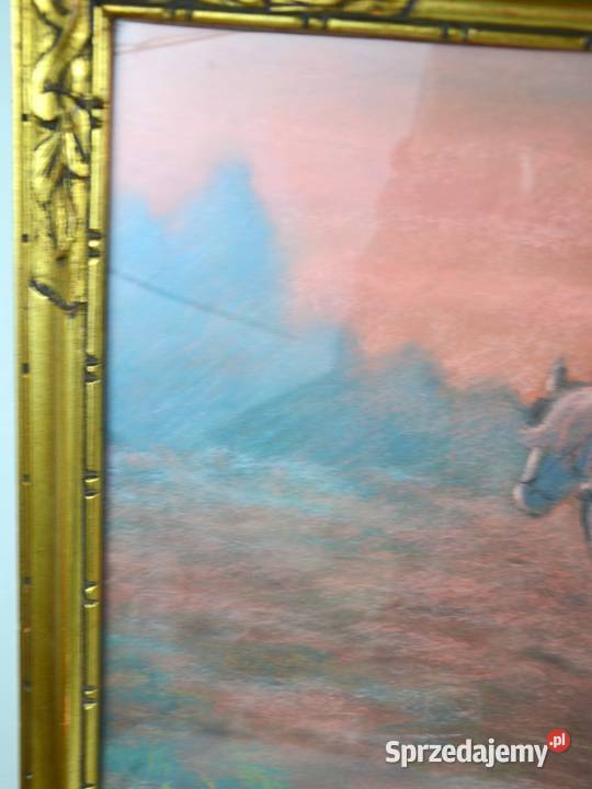 Pastel Na wyrębie Charles Poupaert 18741935 Malarstwo