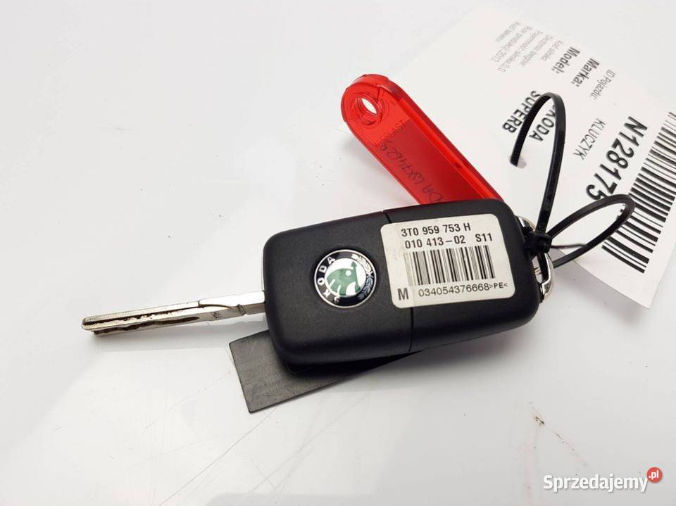 KLUCZYK 3T0959753H SUPERB II