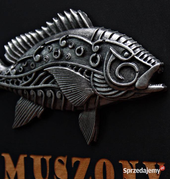 Tabliczka Plakat 3D Wędkarza Stworzony do Dębica